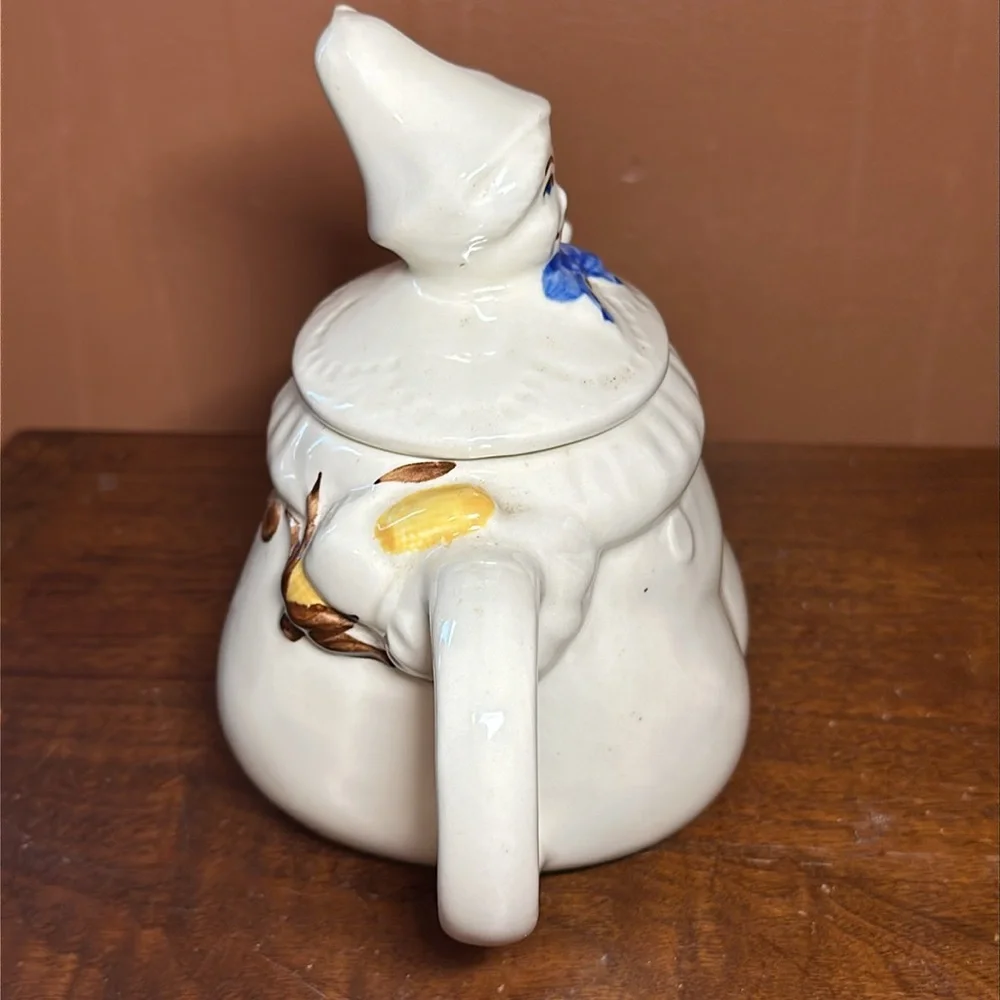 Vintage Shawnee Pottery Teapot Tom The Piper's Son Tea Pot Pitcher